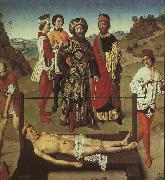 Dieric Bouts The Martyrdom of St.Erasmus oil painting picture wholesale